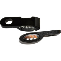 Elypse LED 2-1 Turn Signals — 12V, universal fit, black