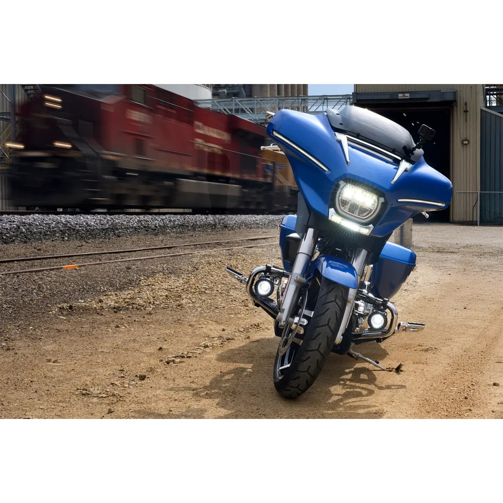 Quill™ LED Fairing Lights — Fairing mount, Amber/White