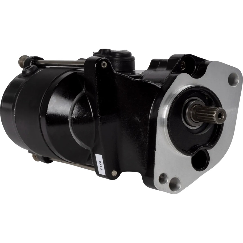 1.7kW High-Performance Starter Motor — Black