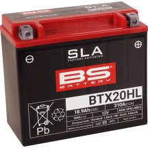 SLA Factory- Activated AGM Maintenance-Free Battery — 12V, 18Ah, 310A CCA, Black
