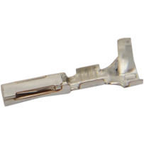 AMP 040 Terminals — 25 pack, 1 pin, Silver