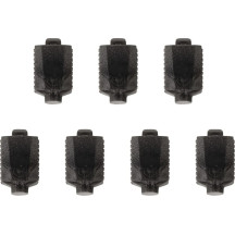 Tapones finales ProGLOW™ — negro, pack de 7