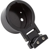 Gauge Mount for Performance Risers — fits 1" and 1.25" risers, black anodized