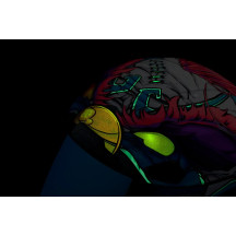 Airframe Pro™ Krazy Klown 2 Casco — L, FRP compuesto, Multicolor