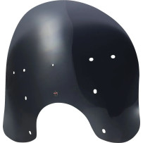 Flare™ Billboard Windshield — 16-1/2 in (42 cm), detachable mount, Dark Smoke