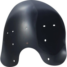 Flare™ Billboard Windshield — 17-1/2" height, Dark Smoke