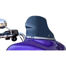 Flare™ Windshield — 26.5 cm (10-1/2"), Dark Smoke, Cruiser