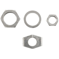 Axle Nut Kits — 3/4" axle, cadmium plated