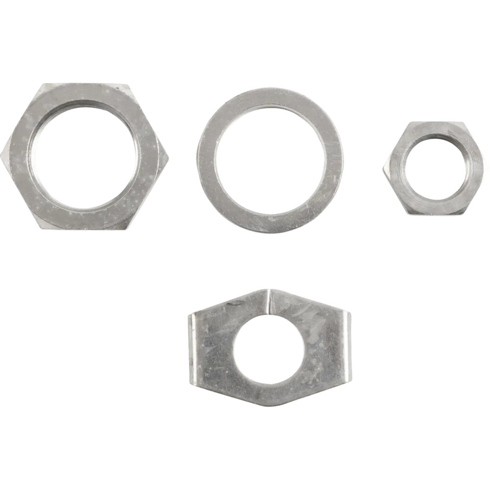Axle Nut Kits — 3/4" axle, cadmium plated