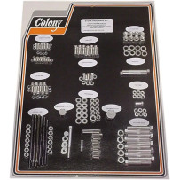 Complete Stock Hardware Kit — Cadmium plated, Silver