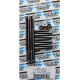 Kit de pernos para tapa primaria — Negro, cromado