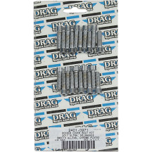 Kit de Pernos M-Eight — Tapa de balancines, cromado, plateado