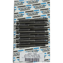 Kit de pernos M-Eight — cárter, negro/cromo