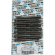 Kit de pernos M-Eight — cárter, negro/cromo
