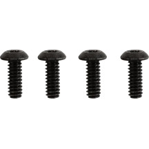Kit de tornillos para carcasa de interruptor — Negro, zinc, niquelado