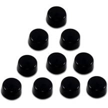 Bolt Covers — 5/16", 10-pack, Black matte