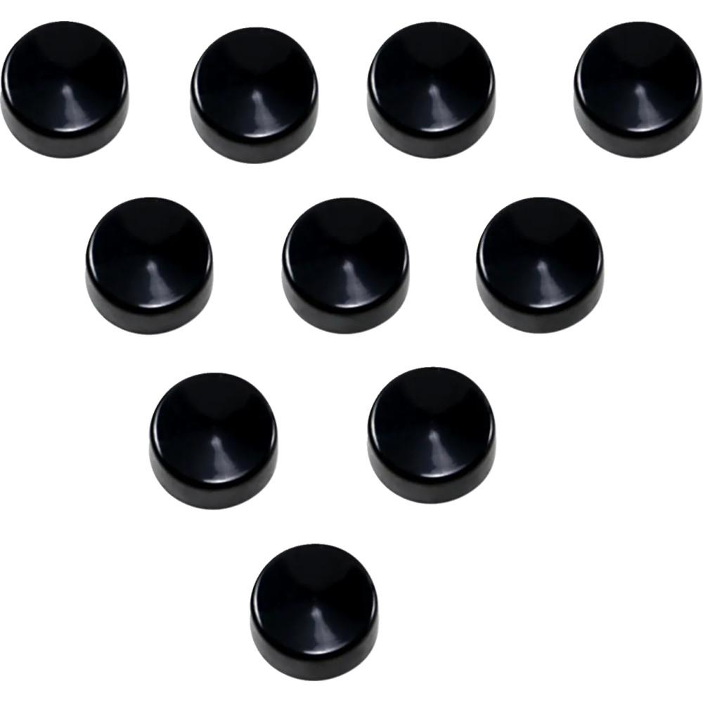 Bolt Covers — 7/16", 10 pack, Black matte