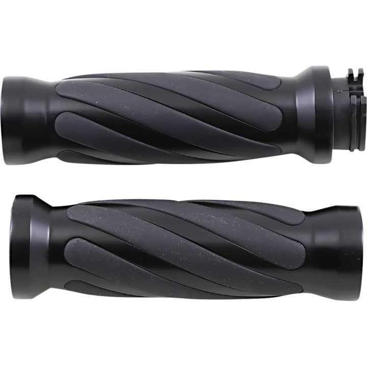 Puños Torcidos — 25.4 mm (1") manillar, Negro