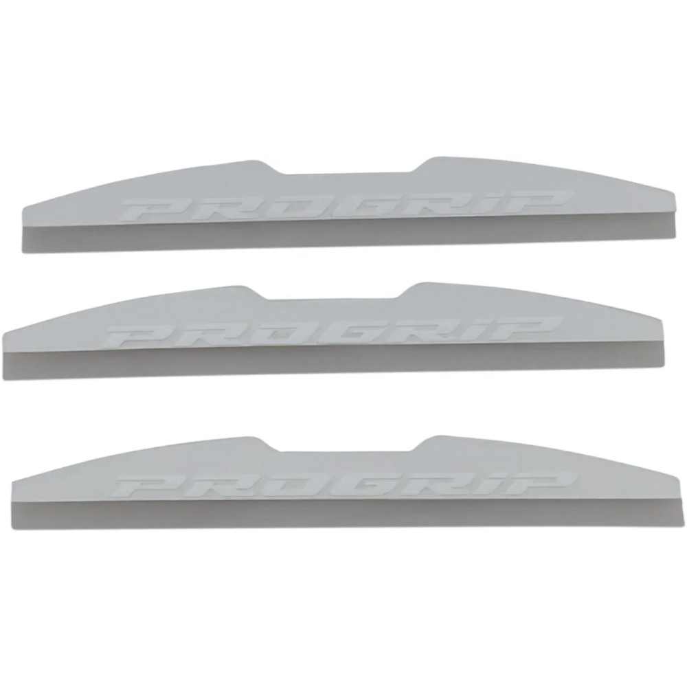 XL Roll-Off Film System Mud Flaps — White, 3 Pack