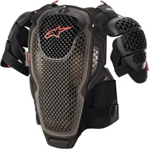 Protector de pecho A-6 — XL/2XL, Negro, Gris, Rojo