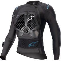 Chaqueta de protección Stella Bionic Action v2 — M, negro, cian