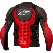 Chaqueta juvenil Bionic Tech — L/XL, Negro/Rojo