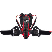 Nucleon KR-3 Protector de Espalda — S, Negro