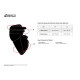 Protectores de rodilla Field Armor Street™ — Talla L/XL, Negro