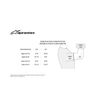 Protectores de Codo Juvenil Bionic Plus — L/XL, negro
