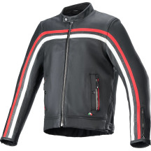 Dyno Leather Jacket — 2XL, Black