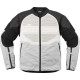 Chaqueta de cuero Overlord3™ — 2XL, corte deportivo, blanco