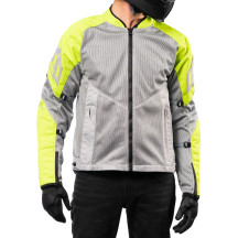 Mesh AF™ Jacket — 2XL, Gray, Hi-Vis Yellow