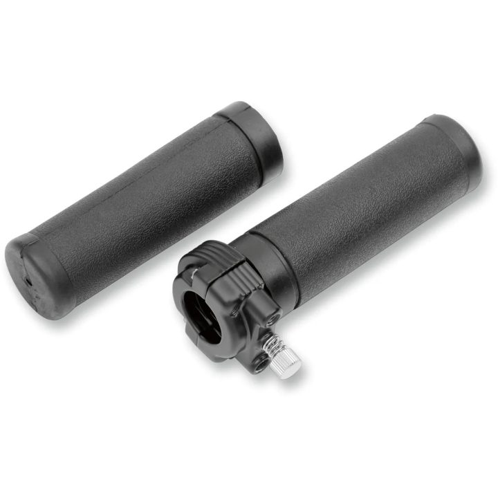 Montaje del acelerador — 25,4 mm (1") diámetro de manillar, negro mate