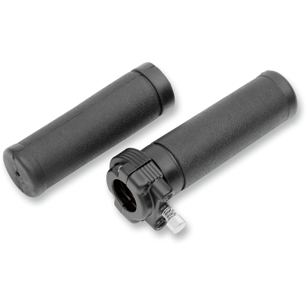 Montaje del acelerador — 25,4 mm (1") diámetro de manillar, negro mate