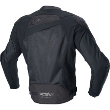 T-GP Plus R v4 Airflow Chaqueta — 3XL, corte sport, Negro