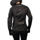 Chaqueta Mesh™ AF para mujer — XL, ajuste deportivo, negro
