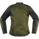 Chaqueta Overlord3 Mesh™ para mujer — Talla S, corte deportivo, Negro/Verde