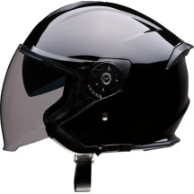 Road Maxx 2.0 Helmet — M, Black gloss, Open-face