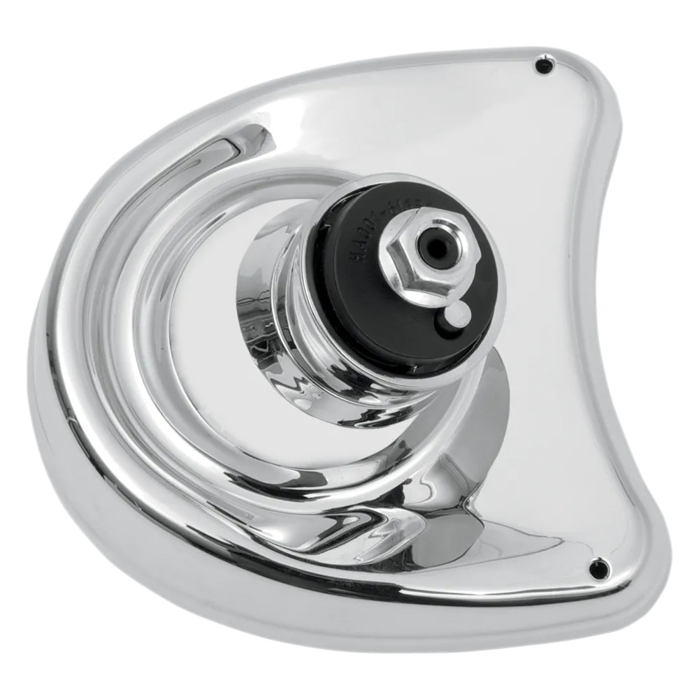 Fairing Mount Mirror — fits H‑D batwing fairings FLHX, 11 cm x 10 cm, Chrome, Silver