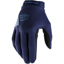 Women's Ridecamp Gloves — M, Slate Blue, Navy