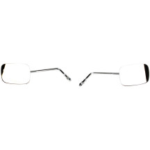 OEM-Style Rectangular Mirrors — 12.5 cm (5"), handlebar-end mount, 20.5 cm (8")