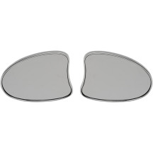Deluxe Fairing Mount Mirror — 4-1/4" W x 3-1/2" H, Screw-In