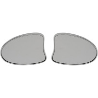 Deluxe Fairing Mount Mirror — 4-1/4" W x 3-1/2" H, Screw-In