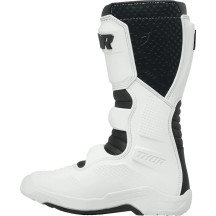 Women's Blitz XR Boots — US 5, Over‑Calf, Black/White