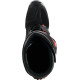 Tech 7 Boots — EU 40.5, US 7, Over-Calf fit, Men's, Black/Fluorescent Red