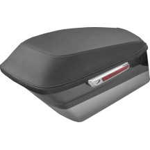Bagger Lid Cover — Black, Left and Right