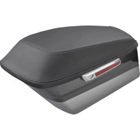 Bagger Lid Cover — Black, Left and Right