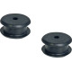 Saddlebag Grommet — 9/16" hole, 1/4" thickness, Black