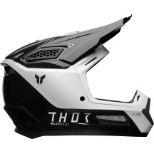 Fleet Storm Helmet — L, gloss black, gloss white