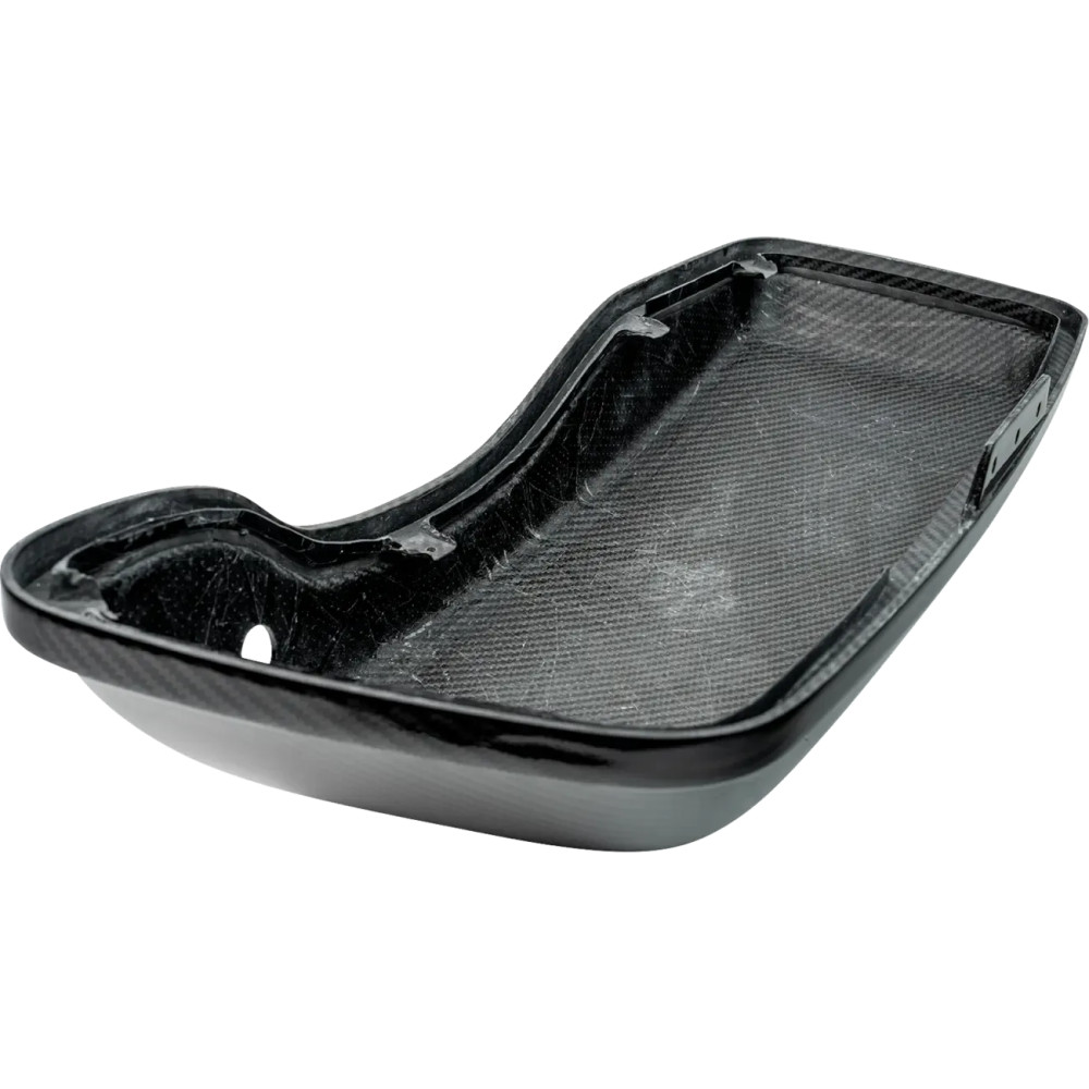Saddlebag Lids — Bolt-On, Black gloss